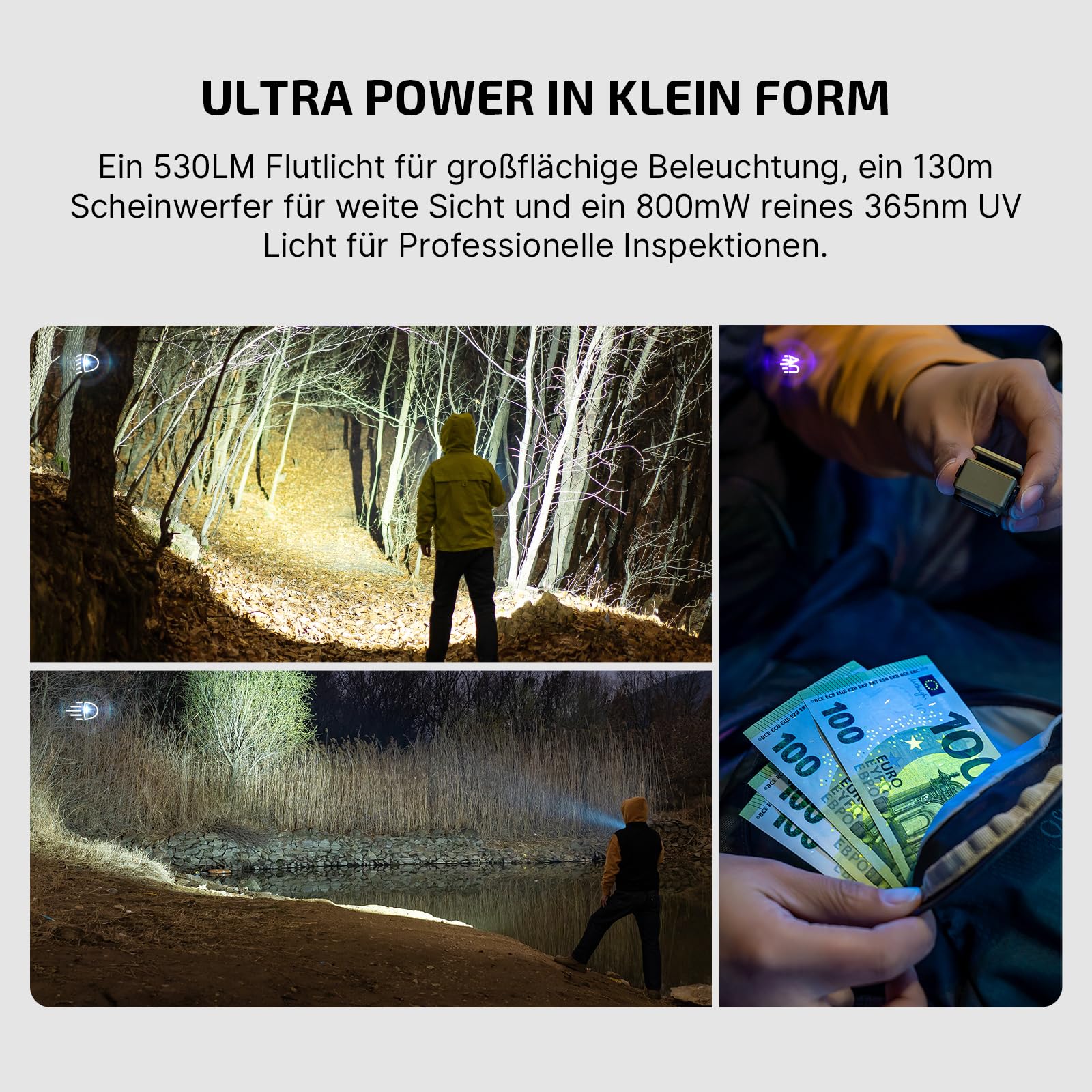olight-oclip-ultra-cliplampe-530-lumen-olive-green-uv image 3