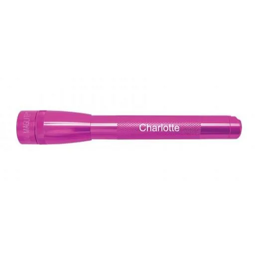 mag-lite-mini-maglite-pro-led-taschenlampe-pink-mit-gravur-96m image 1