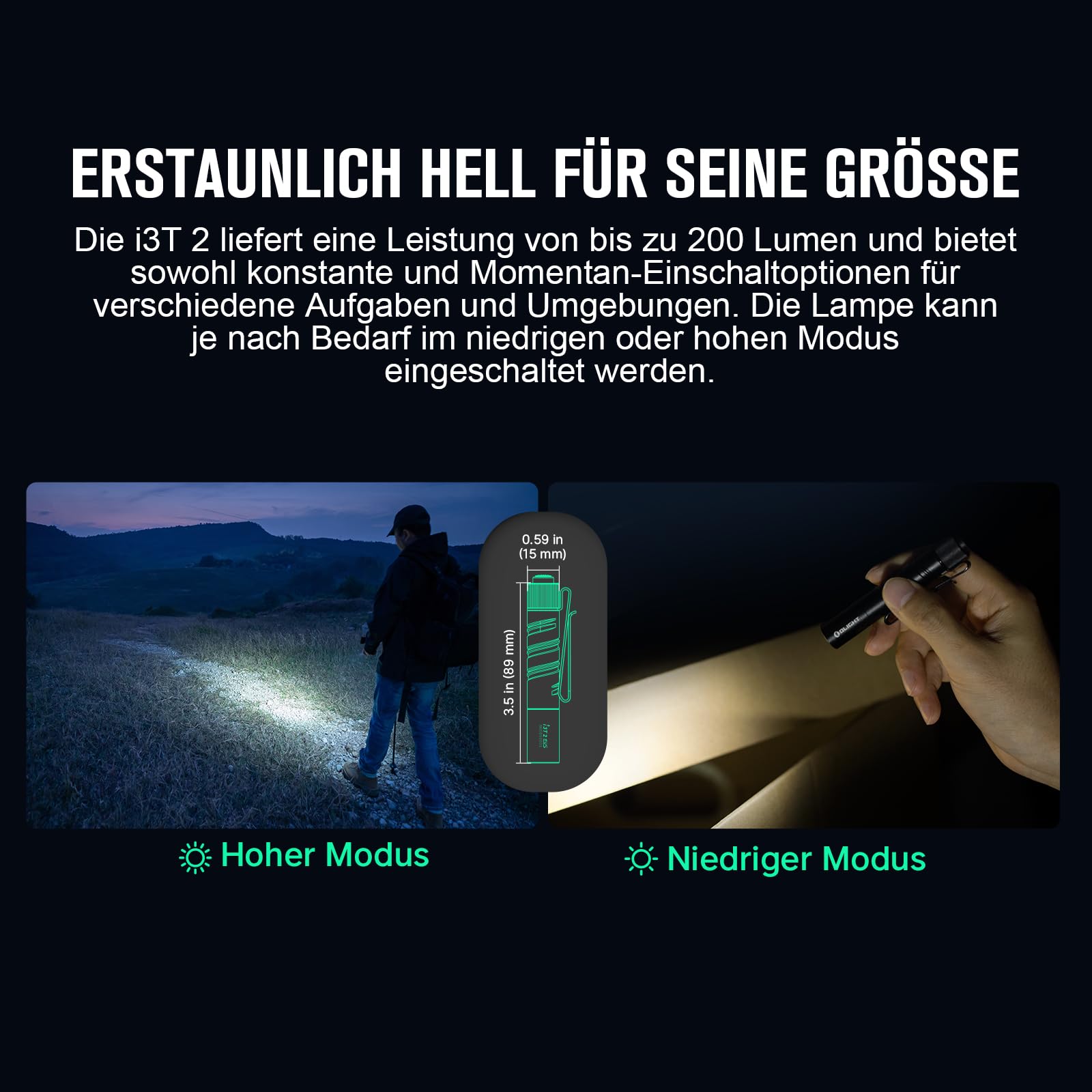 olight-i3t-2-eos-mini-taschenlampe-200-lumen-schwarz image 3