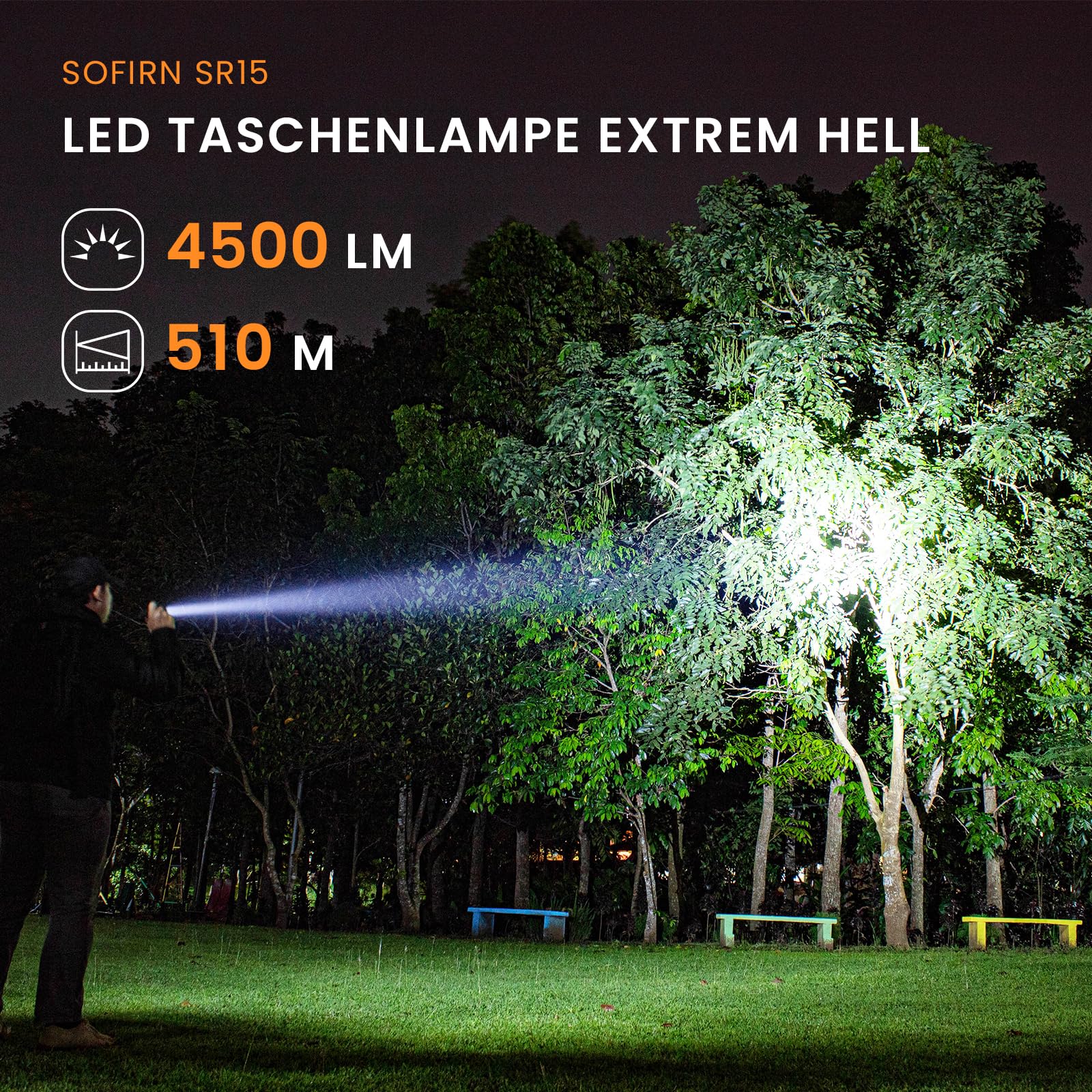 sofirn-sr15-taschenlampe-4500-lumen-510-m-usb-c image 2