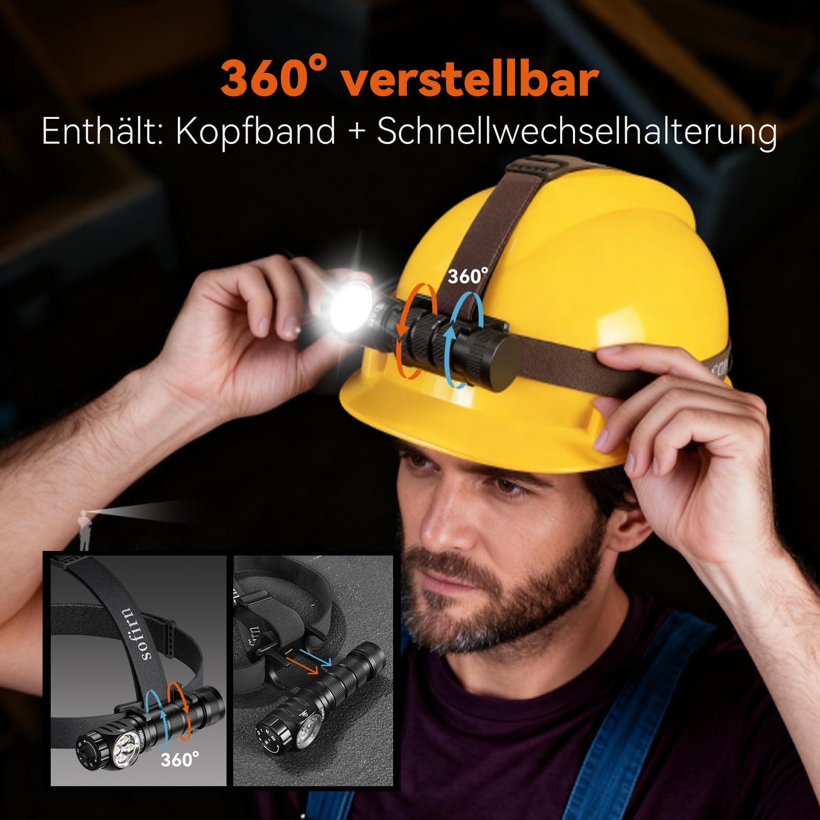 sofirn-hs43-stirnlampe-3200lm-rotlicht-usb-c-magnet image 5