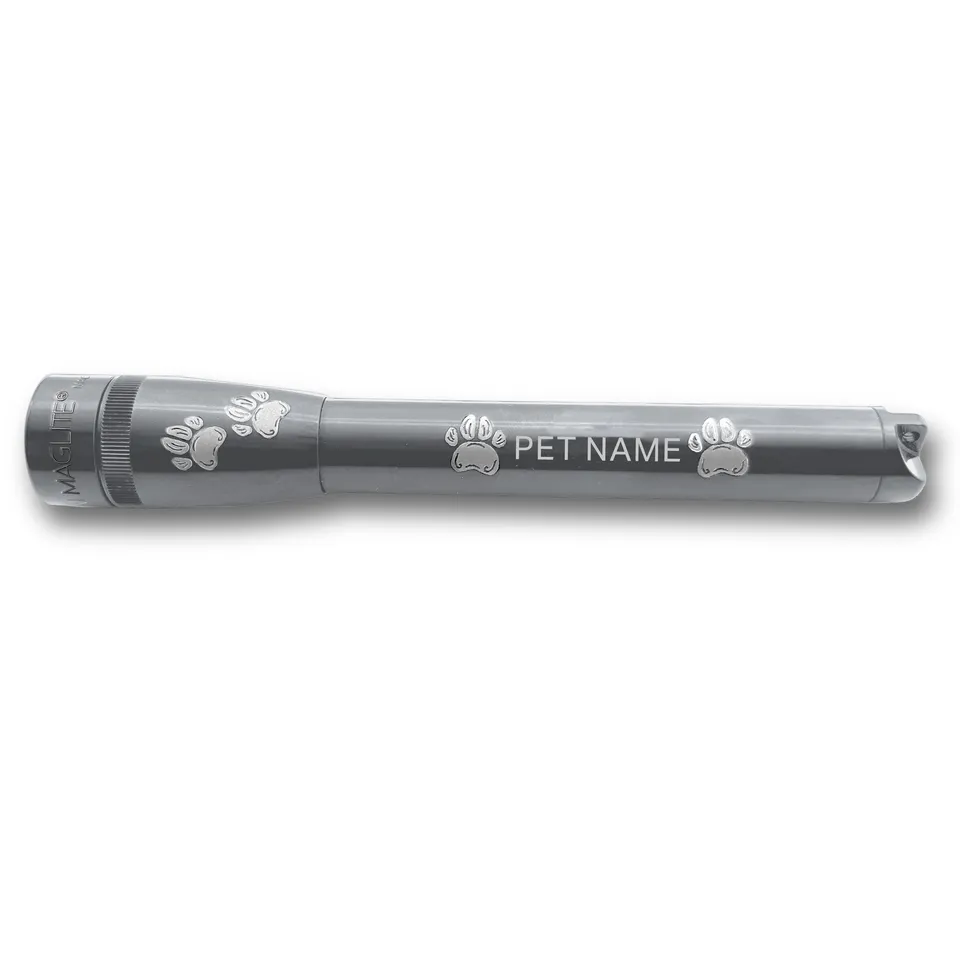 maglite-mini-maglite-pro-led-taschenlampe-grau-mit-tiergravur image 1