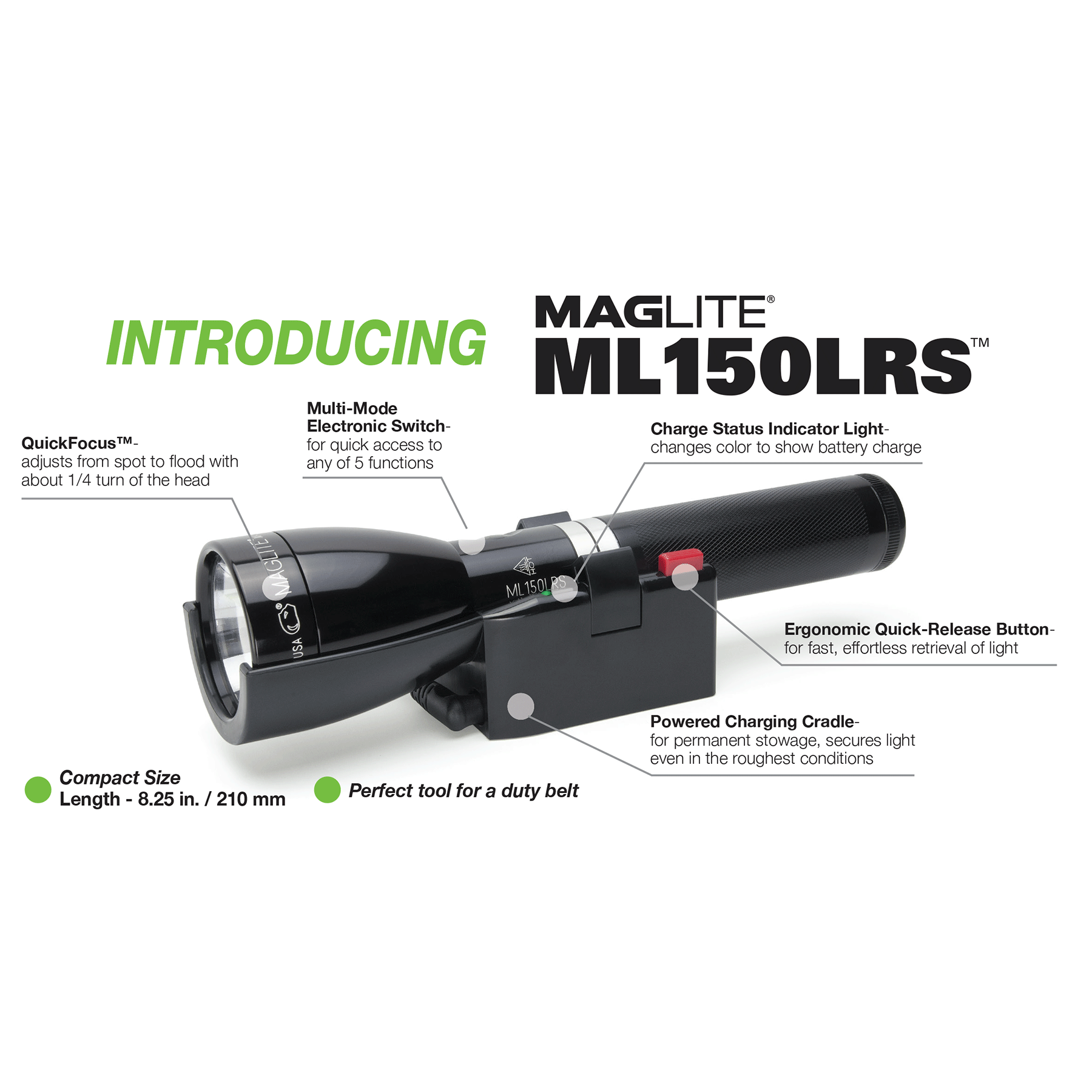 mag-lite-ml150-led-taschenlampe-schwarz-system-1-gloss image 2
