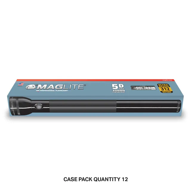 mag-lite-d-cell-classic-5d-xenon-taschenlampe-schwarz image 1