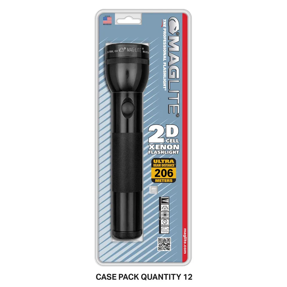 mag-lite-d-cell-classic-xenon-taschenlampe-schwarz-2x-d image 1