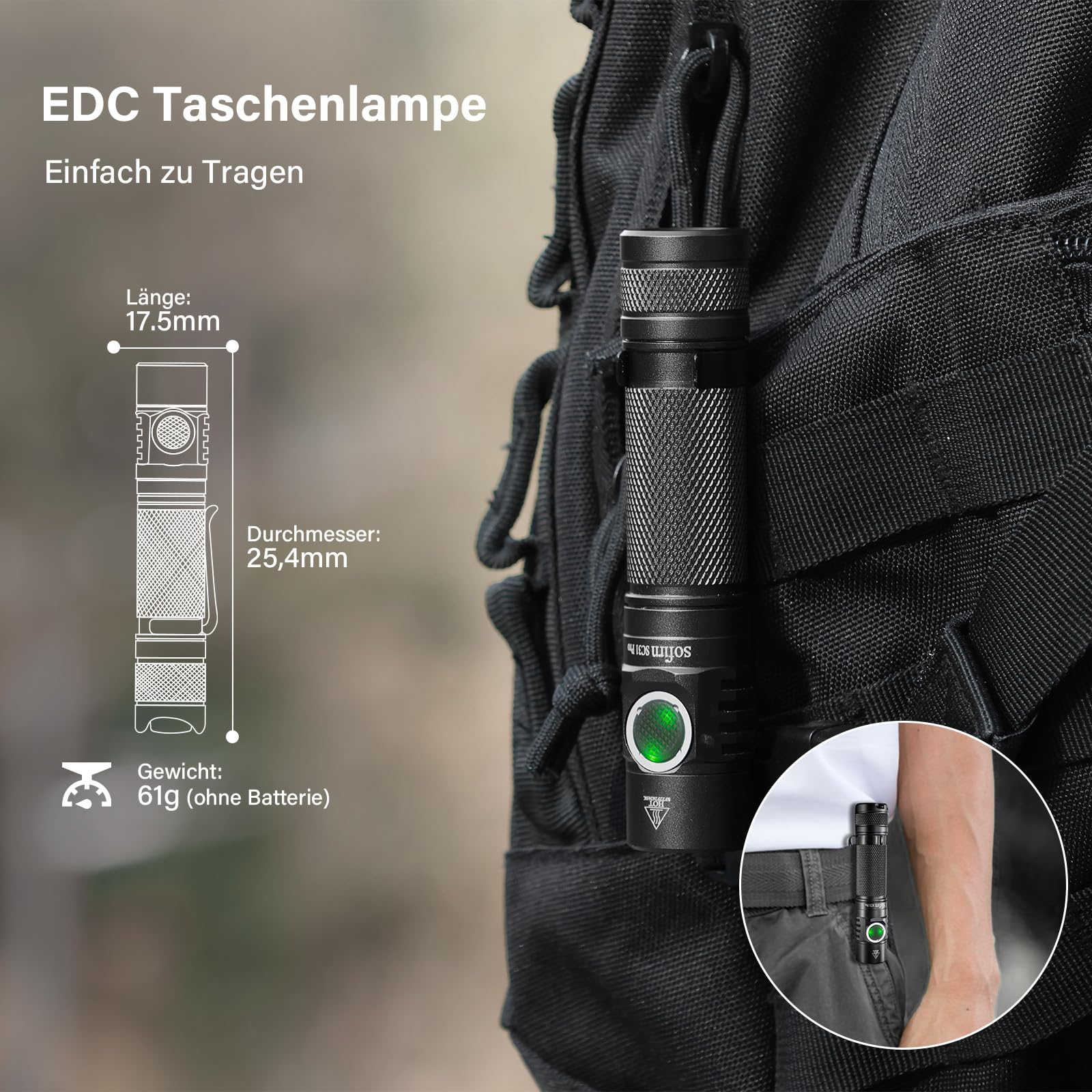 sofirn-sc31-pro-edc-taschenlampe-2000-lumen-mit-akku image 4