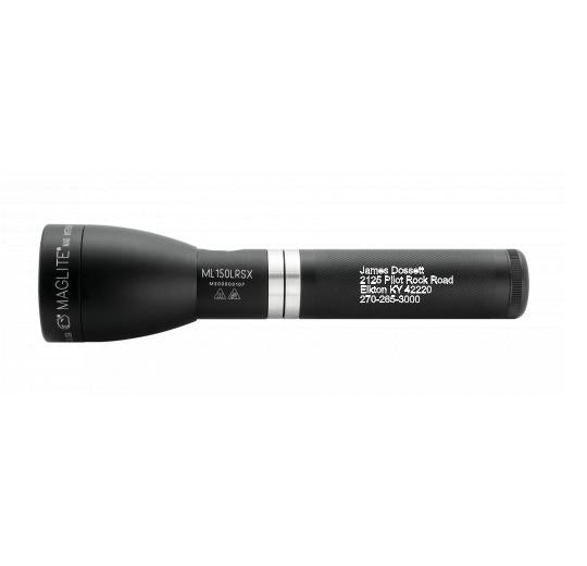 mag-lite-ml150lrsx-akku-taschenlampe-schwarz-gravur image 1
