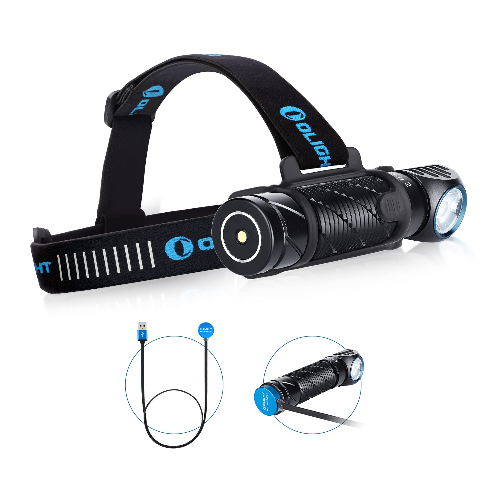 olight-perun-2-stirnlampe-schwarz-2500-lumen-wiederaufladbar image 1