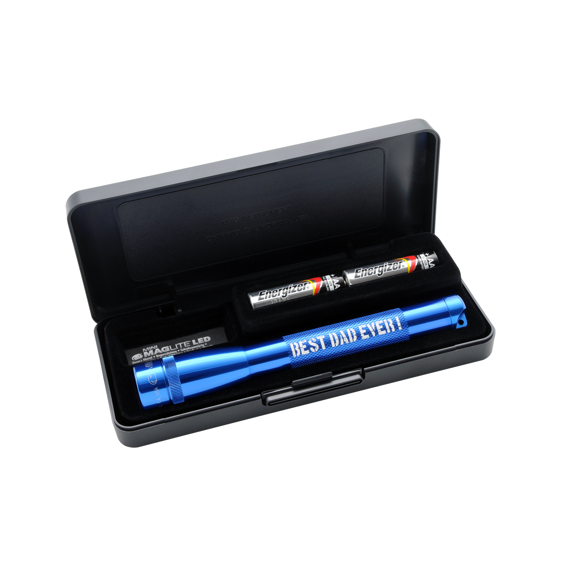 mag-lite-mini-maglite-led-2aa-taschenlampe-blau-best-dad-ever image 1