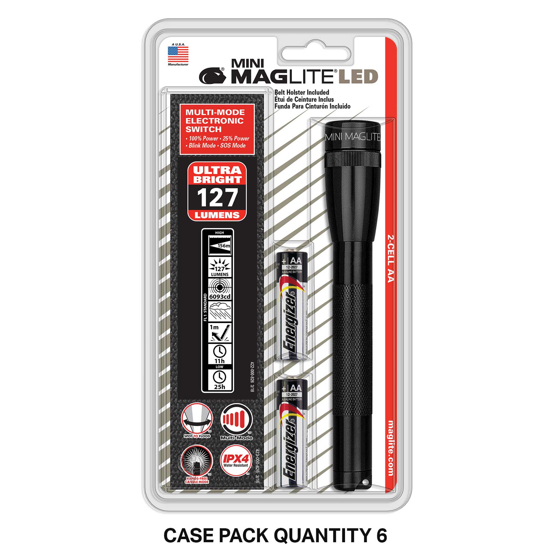 maglite-mini-taschenlampe-schwarz-aa-holster-set image 1