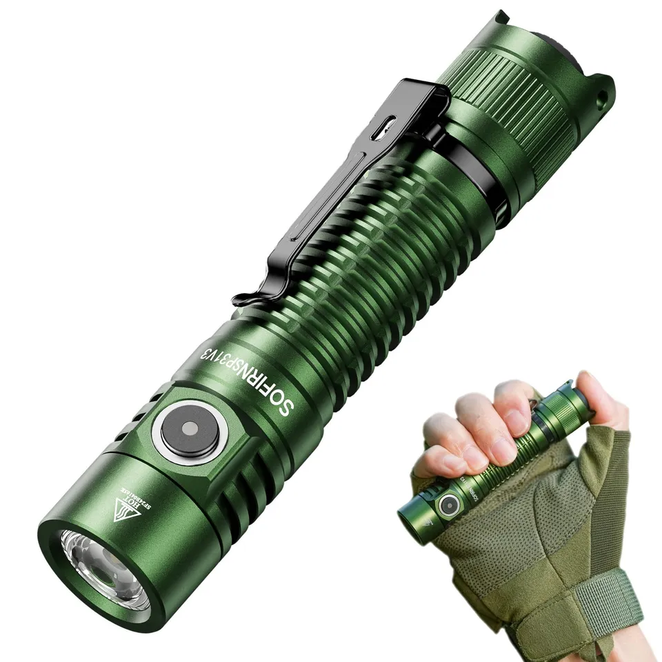 sofirn-sp31-v3-0-taktische-taschenlampe-gr-n-1200-lumen image 1