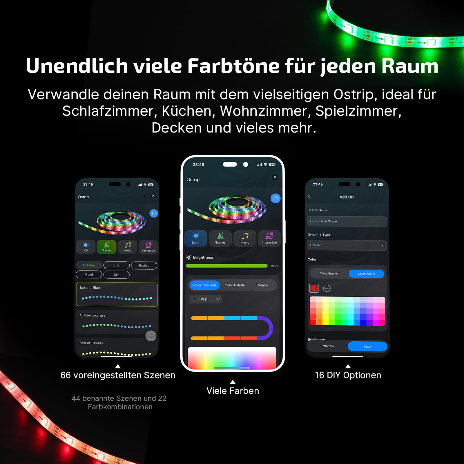 olight-ostrip-led-strip-5m-rgb-dimmbar-usb-selbstklebend image 4