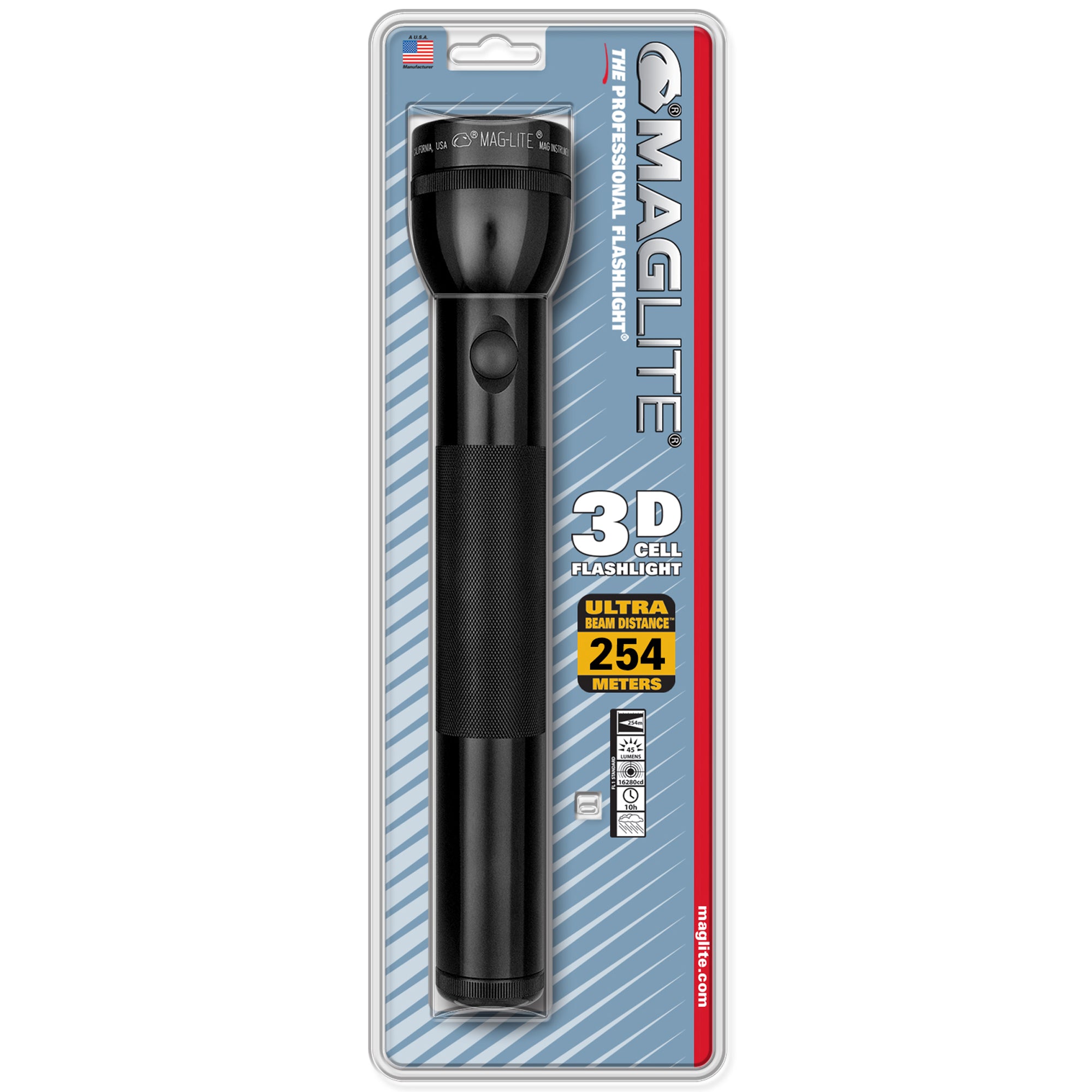 mag-lite-d-cell-classic-3d-krypton-taschenlampe-schwarz-profi image 1