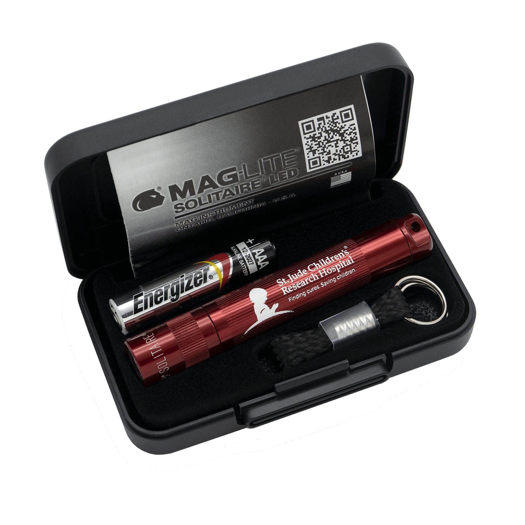 maglite-solitaire-led-schl-ssel-taschenlampe-pink-st-jude image 2