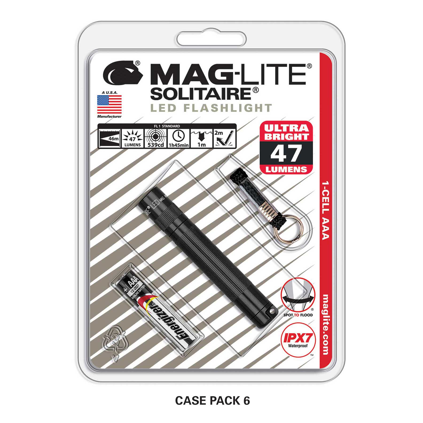 mag-lite-solitaire-led-schl-sselanh-nger-taschenlampe-schwarz image 2