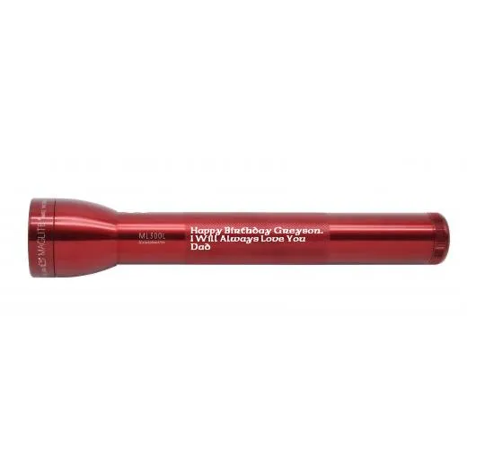 mag-lite-ml300l-3d-taschenlampe-rot-mit-gravur image 1