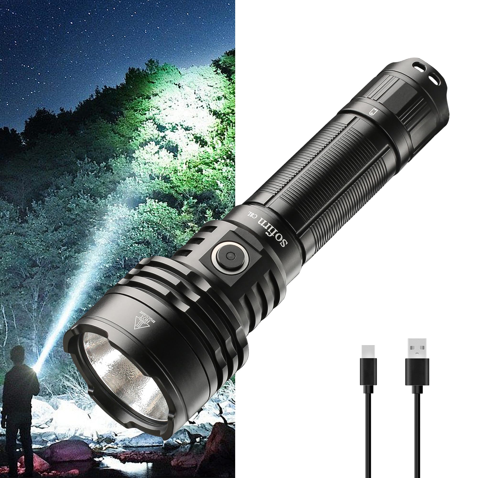 sofirn-c8l-taschenlampe-3100-lumen-531m-taktisch-usb-c image 1