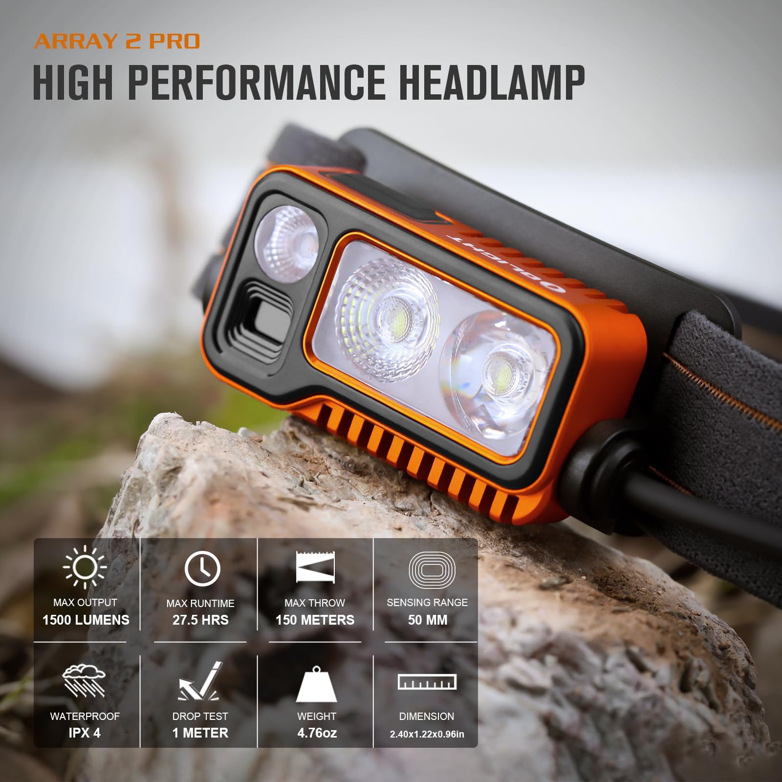 olight-array-2-pro-stirnlampe-1500-lumen-gestensensor-2 image 5
