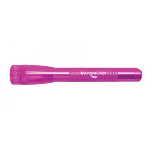 mini-maglite-pro-led-taschenlampe-pink-mit-gravur-aa image 1
