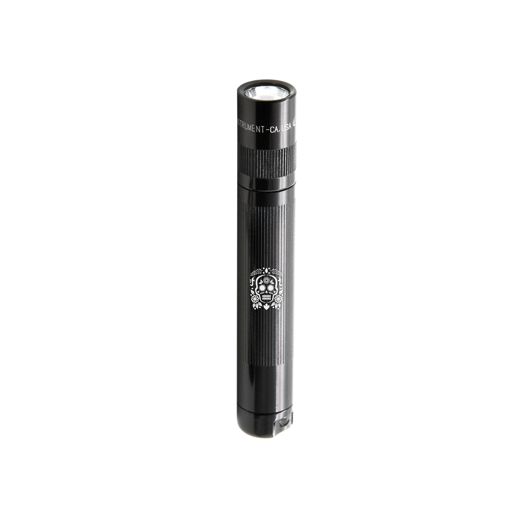 maglite-solitaire-taschenlampe-1xaaa-schwarz-sugar-skull image 1