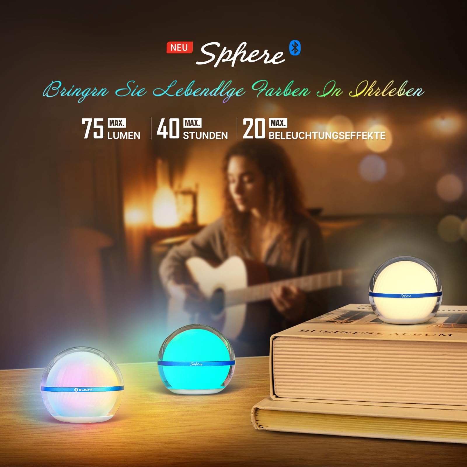 olight-sphere-nachtlicht-led-rgb-app-75-lumen image 2