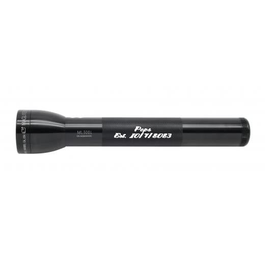 mag-lite-ml300l-led-taschenlampe-schwarz-3x-d-cell-gravur image 1
