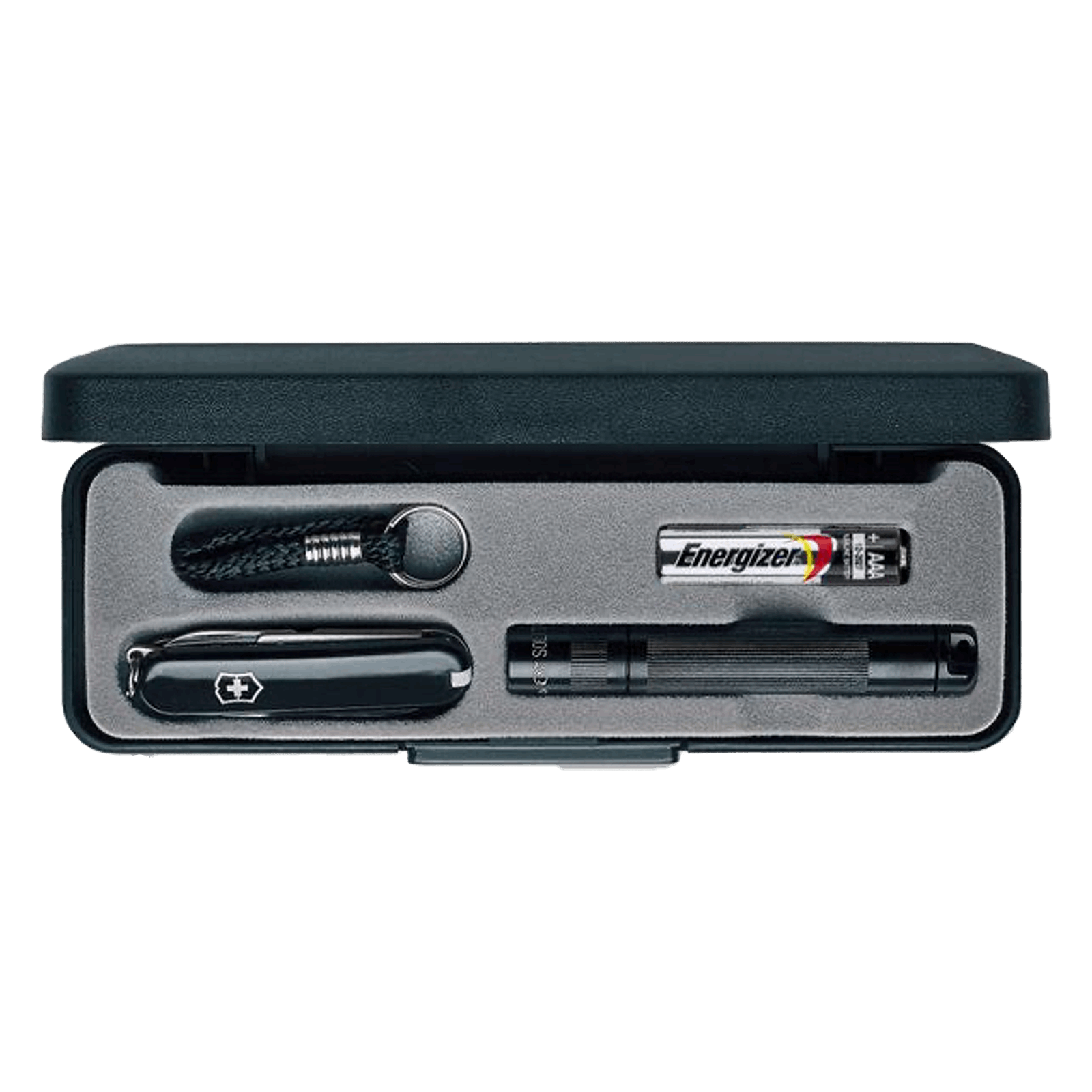 mag-lite-solitaire-taschenlampe-messer-set-schwarz-aaa image 1