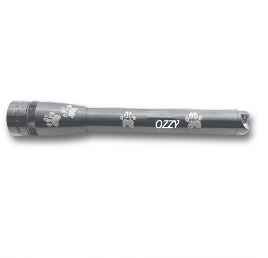 mag-lite-mini-maglite-pro-taschenlampe-grau-tiergravur image 1