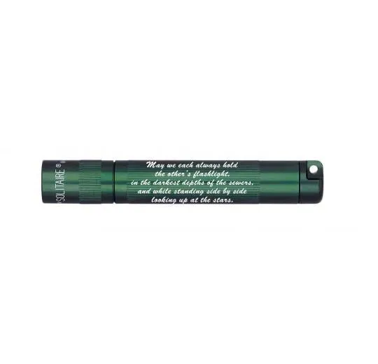 mag-lite-solitaire-led-schl-sselanh-nger-taschenlampe-gr-n-gravur image 1