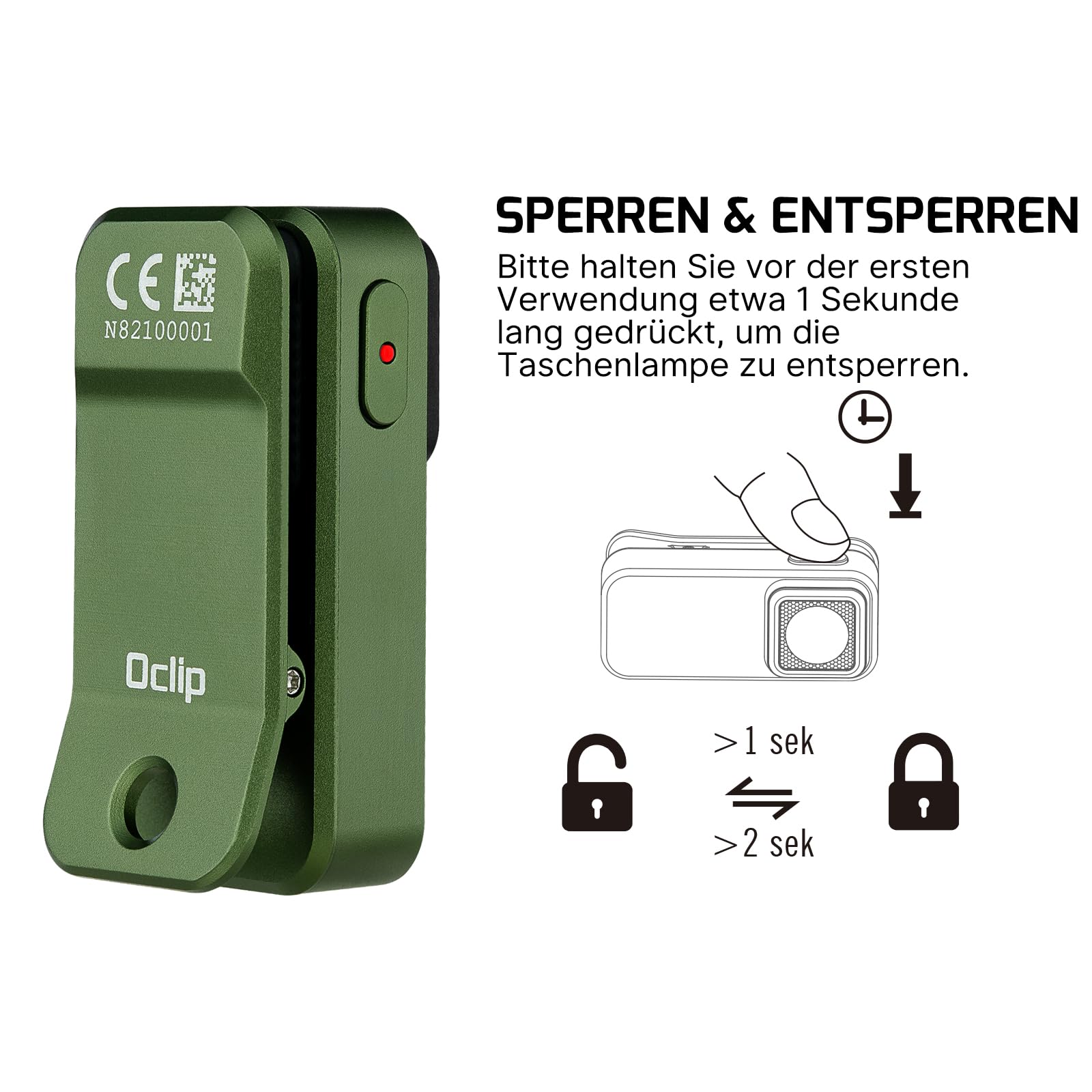 olight-oclip-mini-clip-taschenlampe-300-lumen-od-green image 8