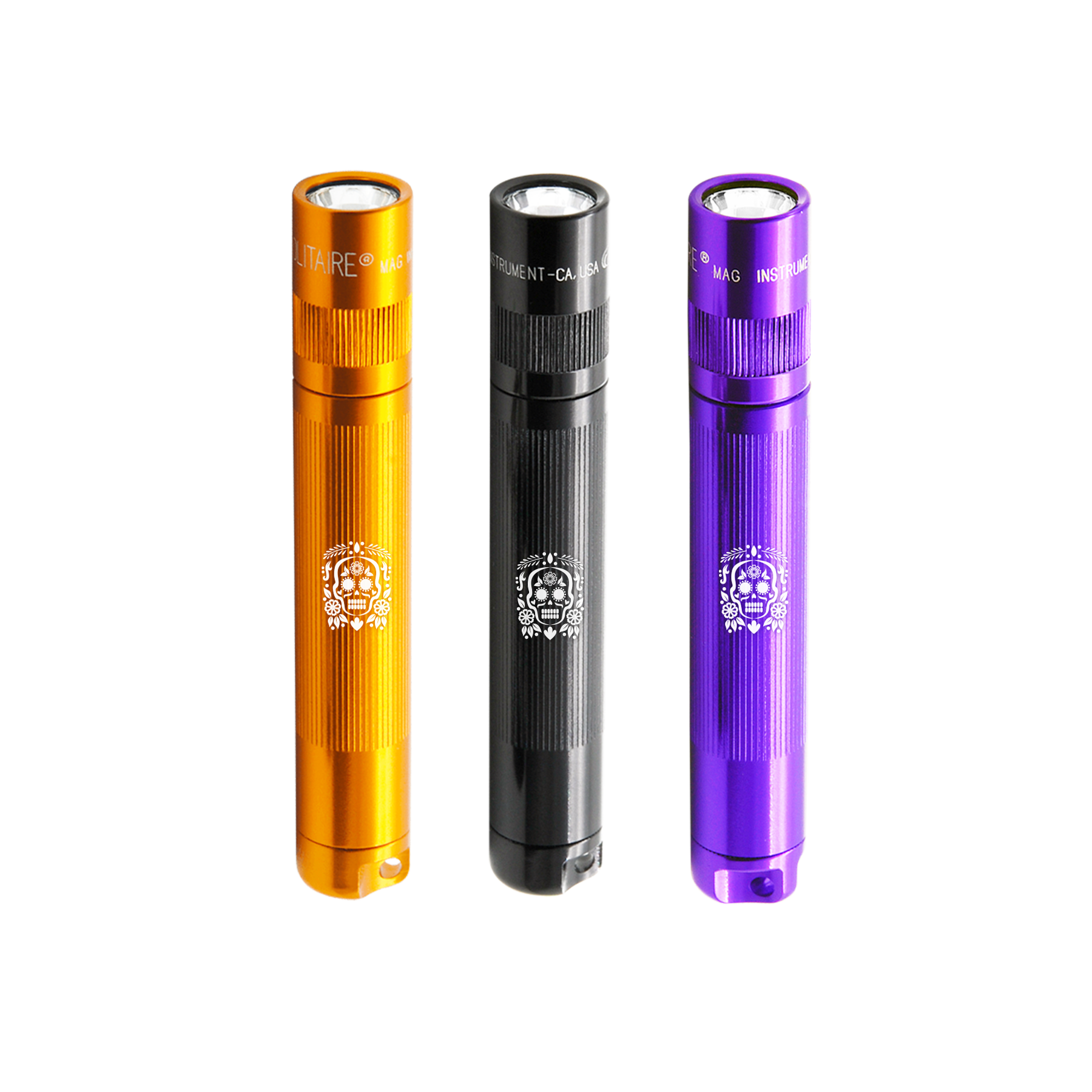 maglite-solitaire-taschenlampe-1xaaa-amber-sugar-skull image 2