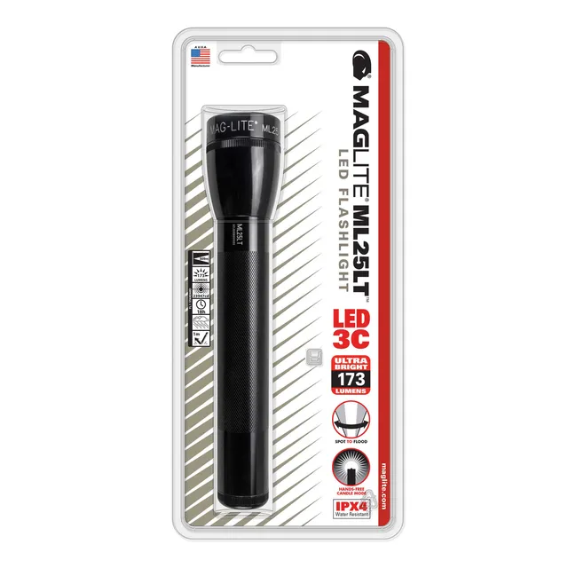mag-lite-ml25lt-led-3-cell-c-taschenlampe-schwarz-candle-mode image 1