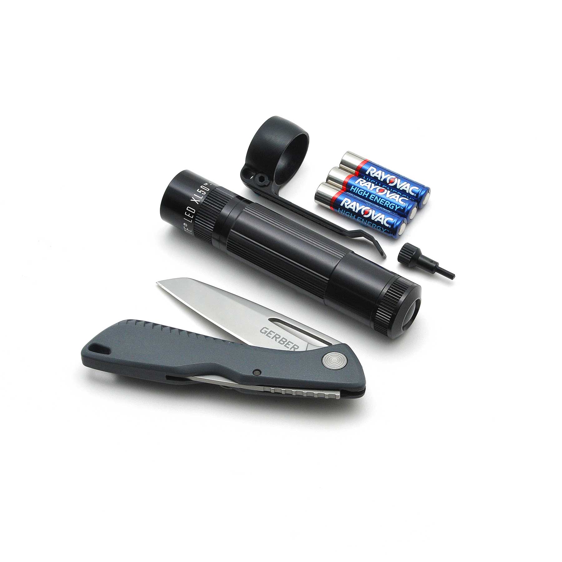maglite-xl50-led-taschenlampe-schwarz-gerber-messer-set image 6