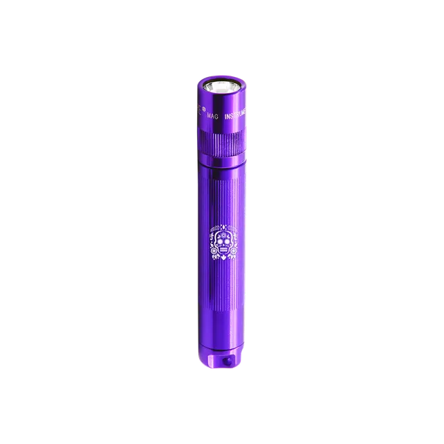 maglite-solitaire-taschenlampe-1xaaa-lila-sugar-skull image 1