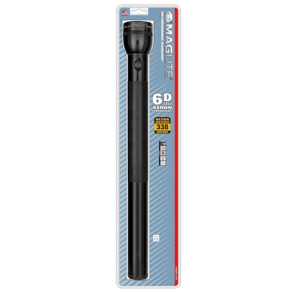 mag-lite-d-cell-classic-xenon-6d-taschenlampe-schwarz-blister image 1