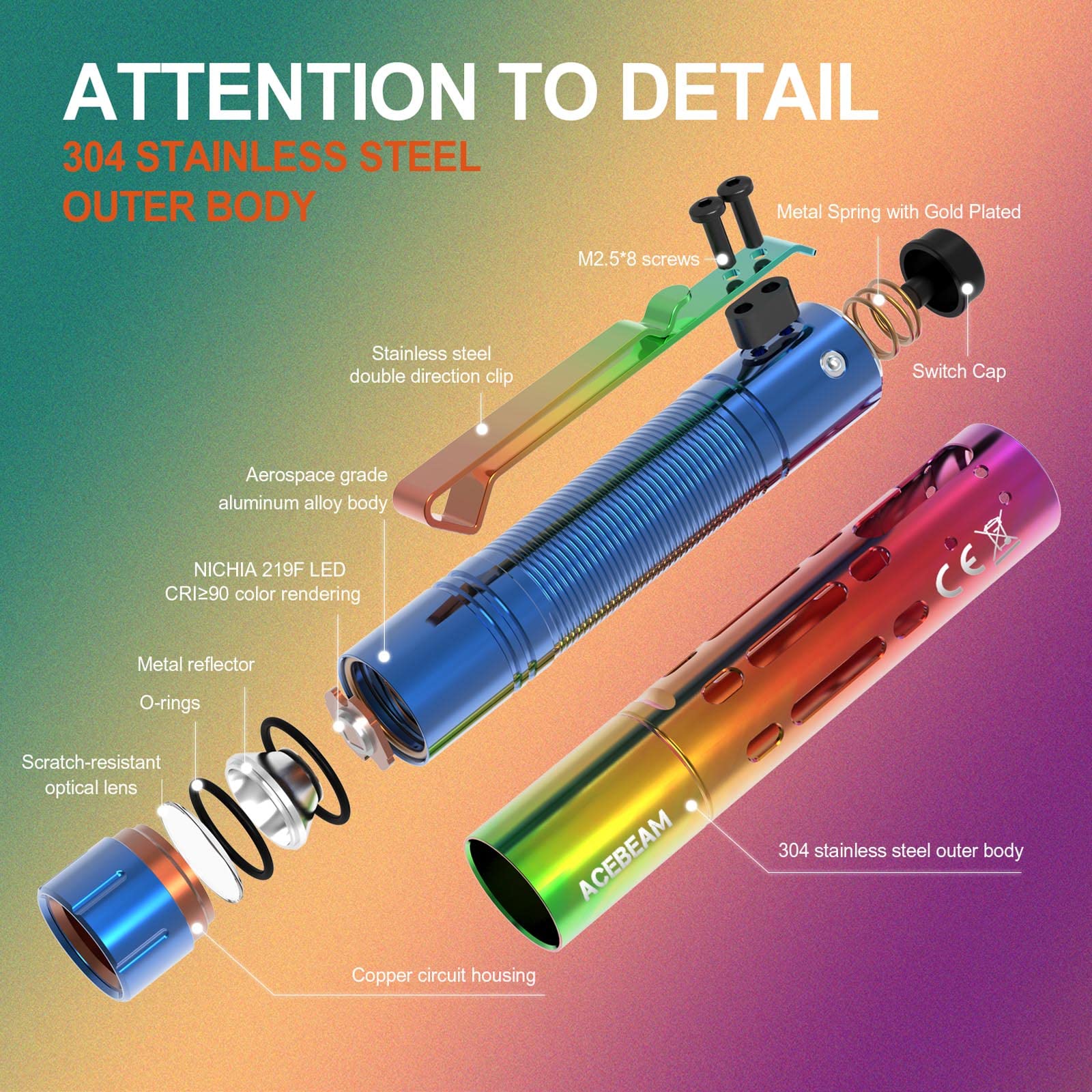 acebeam-rider-rx-edc-taschenlampe-650-lumen-rainbow image 2