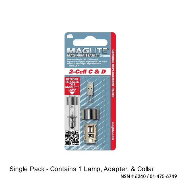 mag-lite-ersatzlampe-2-cell-c-d-taschenlampe-gl-hlampe-einzelpack image 1