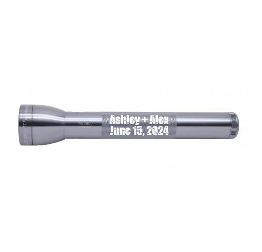 mag-lite-ml300l-led-taschenlampe-grau-3d-gravur image 1