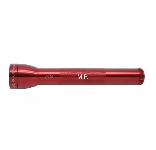 maglite-ml300l-led-taschenlampe-3d-rot-eco-mode-gravur image 1