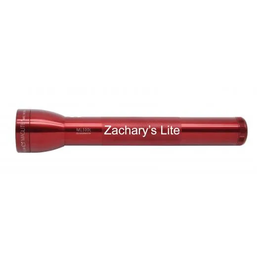 mag-lite-ml300l-led-taschenlampe-rot-3x-d-zellen-mit-gravur image 1