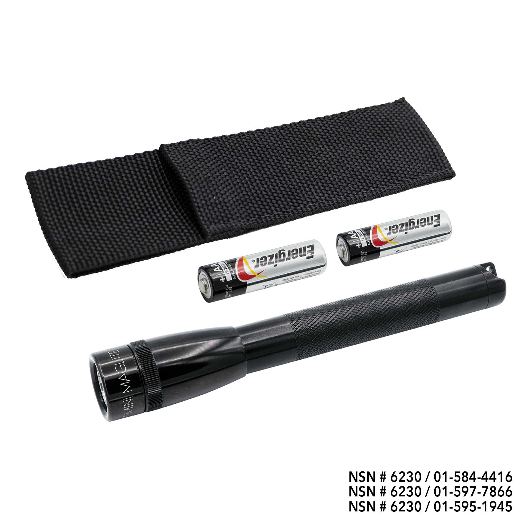maglite-mini-taschenlampe-schwarz-aa-holster-set image 2