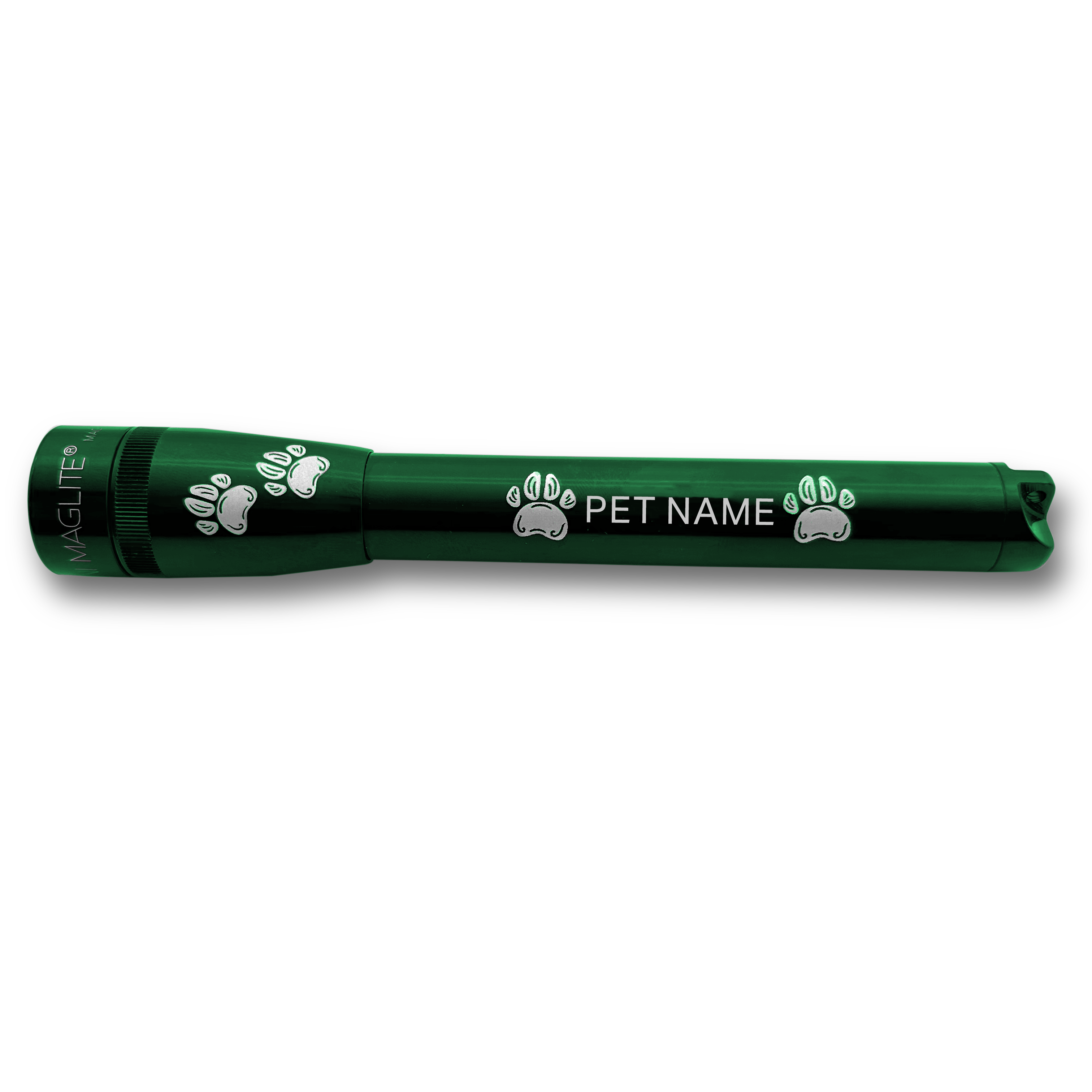 maglite-mini-maglite-pro-led-taschenlampe-gr-n-pfotengravur image 1