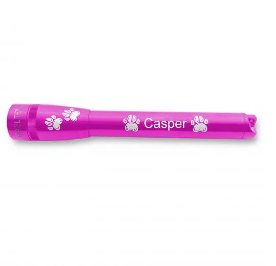 mag-lite-mini-maglite-pro-led-taschenlampe-pink-mit-pfoten-gravur-6 image 1