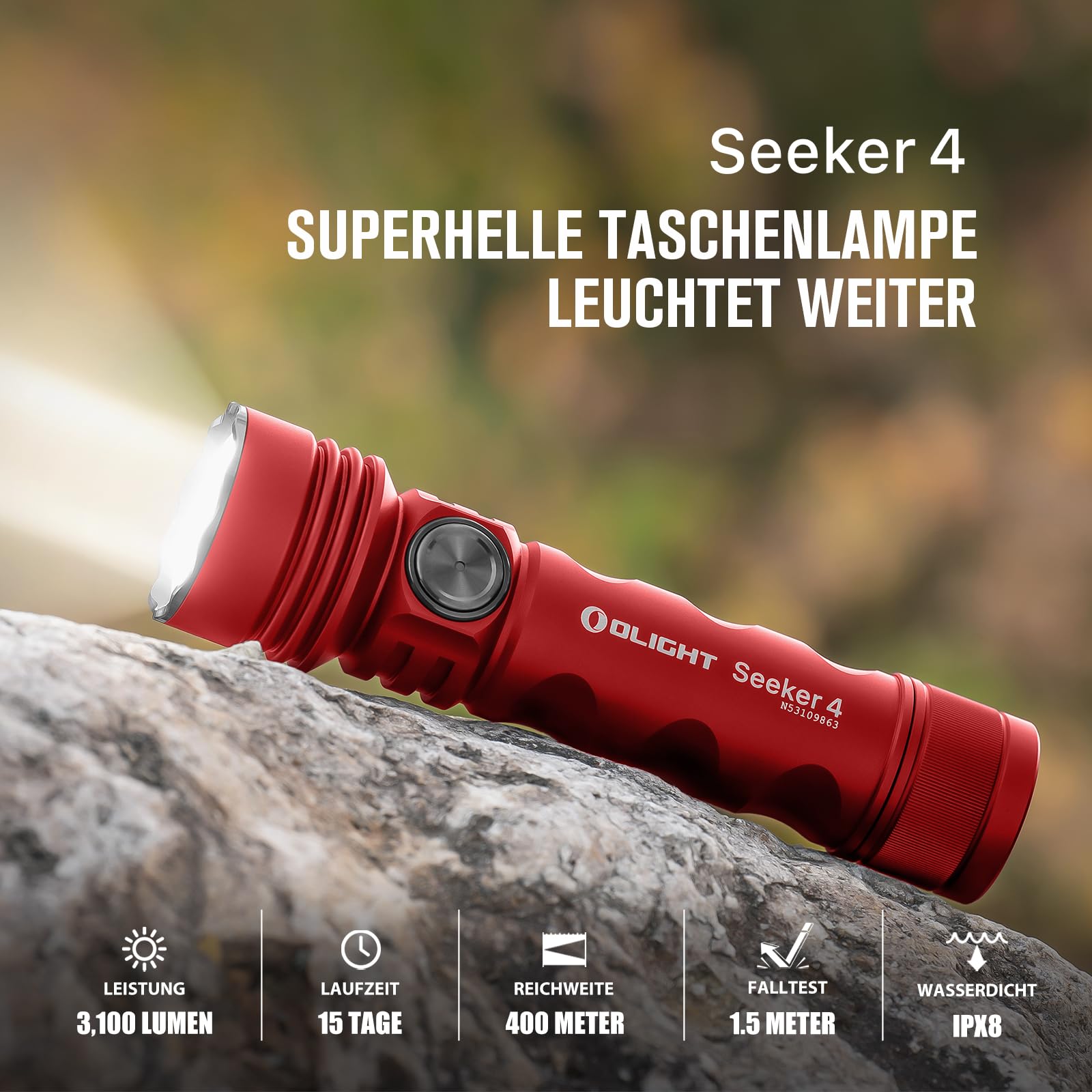olight-seeker-4-taschenlampe-rot-3100-lumen-usb-c image 2