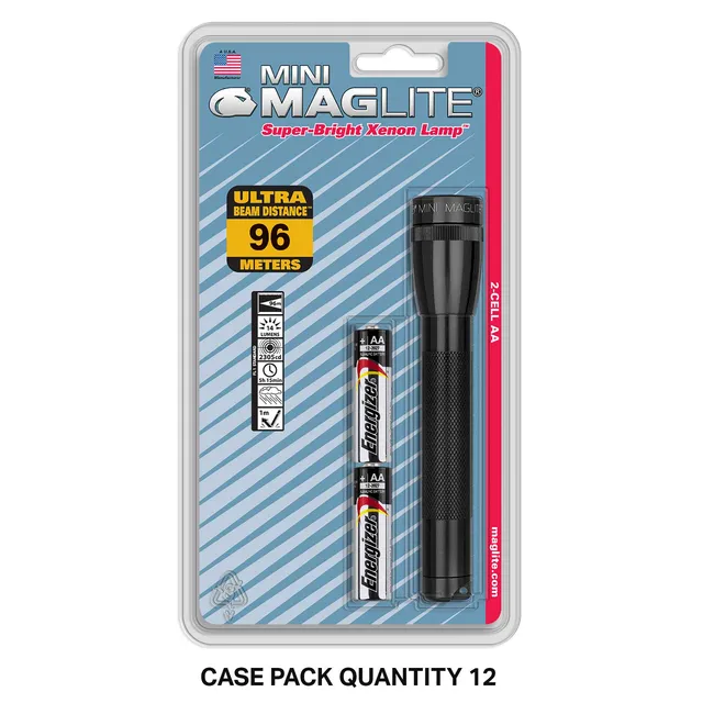 maglite-mini-maglite-xenon-taschenlampe-2aa-schwarz image 1