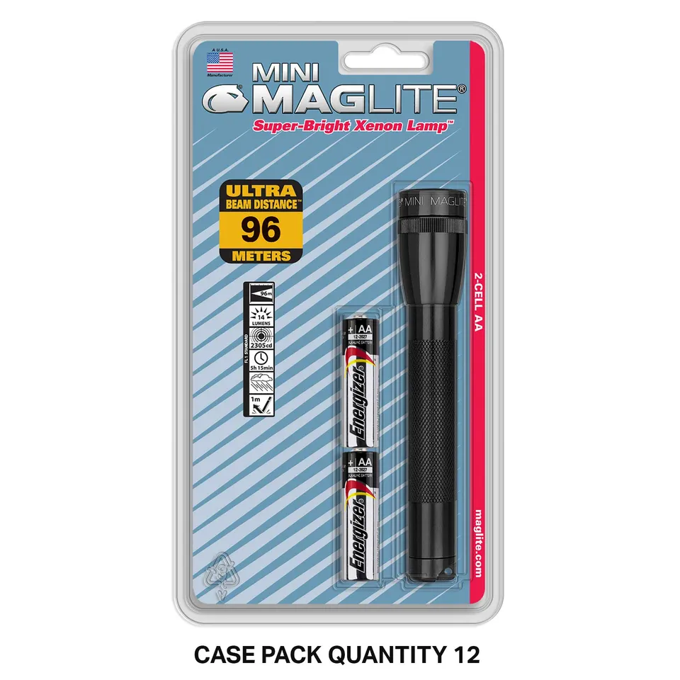 maglite-mini-maglite-xenon-taschenlampe-2aa-schwarz image 1