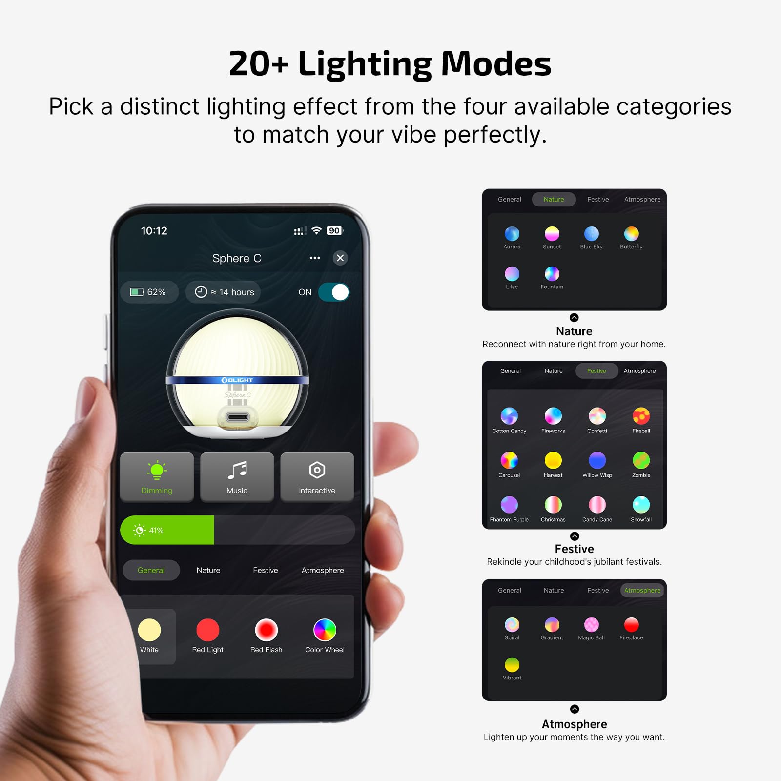 olight-sphere-c-nachtlicht-sternenhimmel-75-lumen-app image 3