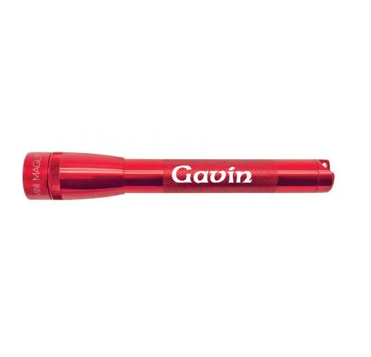 mini-maglite-pro-led-taschenlampe-rot-mit-gravur-aa image 1