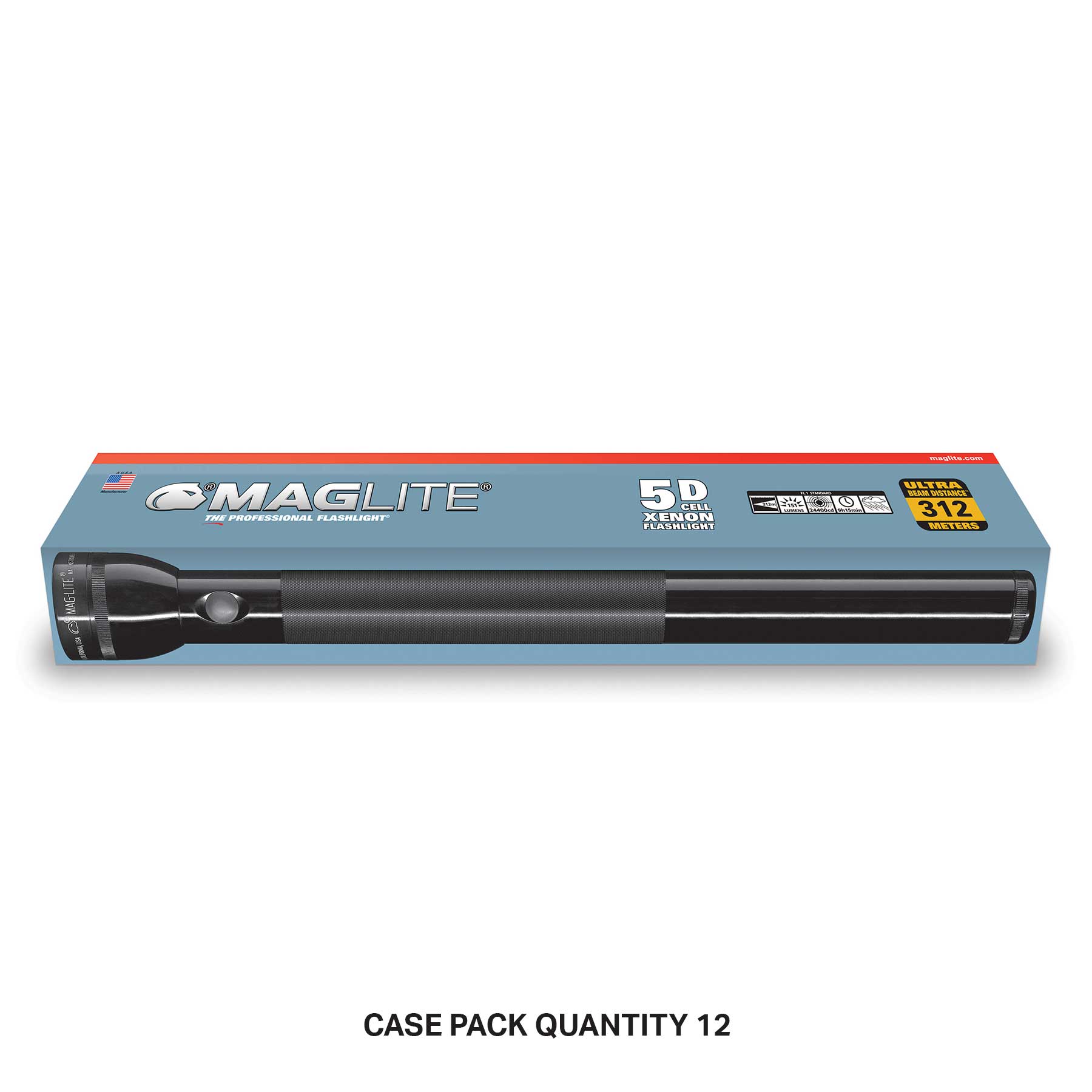 mag-lite-d-cell-classic-5d-xenon-taschenlampe-schwarz image 1