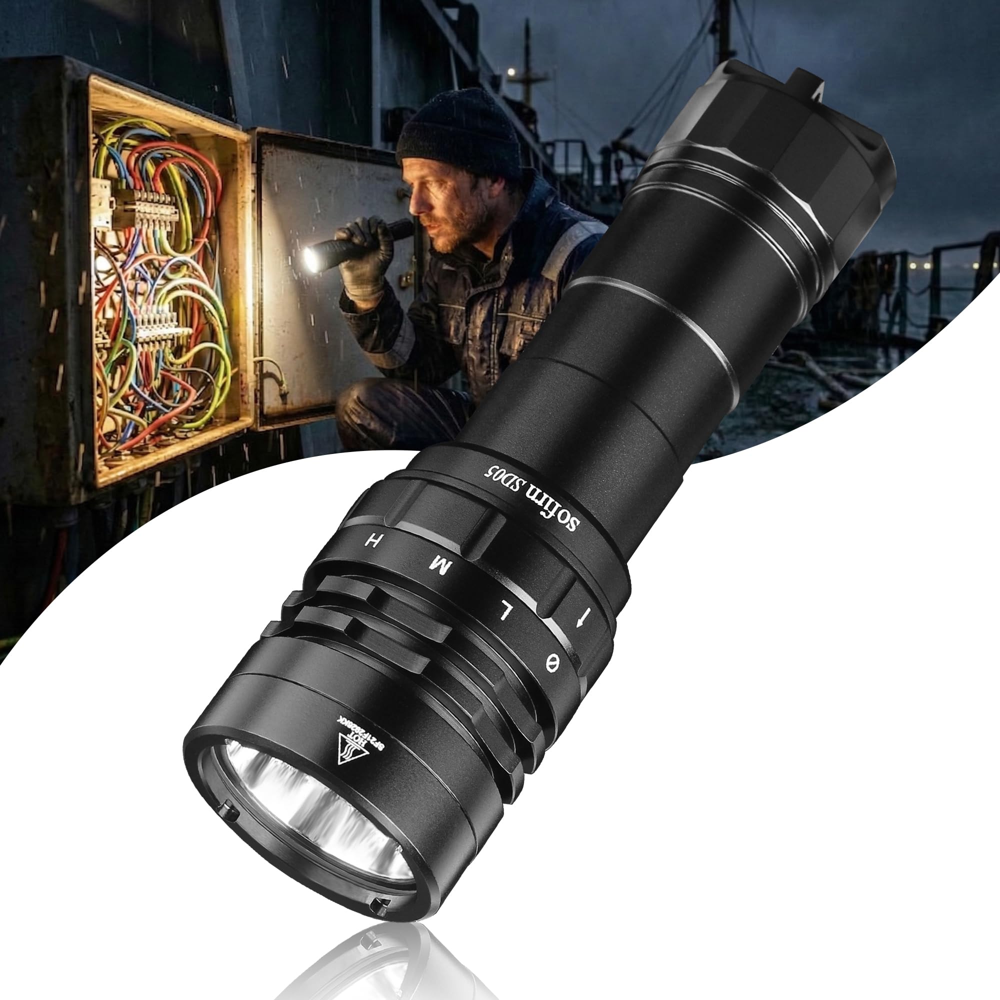 sofirn-sd05-taucherlampe-3000-lumen-100m-5000k image 8